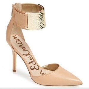 Sam Edelman Beige Dustin Heels